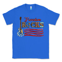 True Royal freedom rocks with guitar Classic Tee - Artiststas