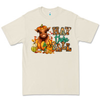 Bone Hay there Fall pumpkin heifer Premium Tee - RanaPortraitStore