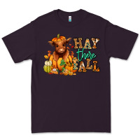 Plum Hay there Fall pumpkin heifer Premium Tee - RanaPortraitStore
