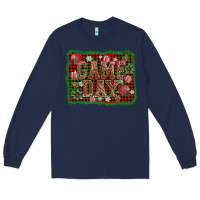 Navy game day christmas Long Sleeve Tee - AdoDesignShop