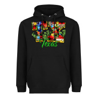 Black Christmas Texas Heavyweight Hoodie - MaliasSmallBusiness