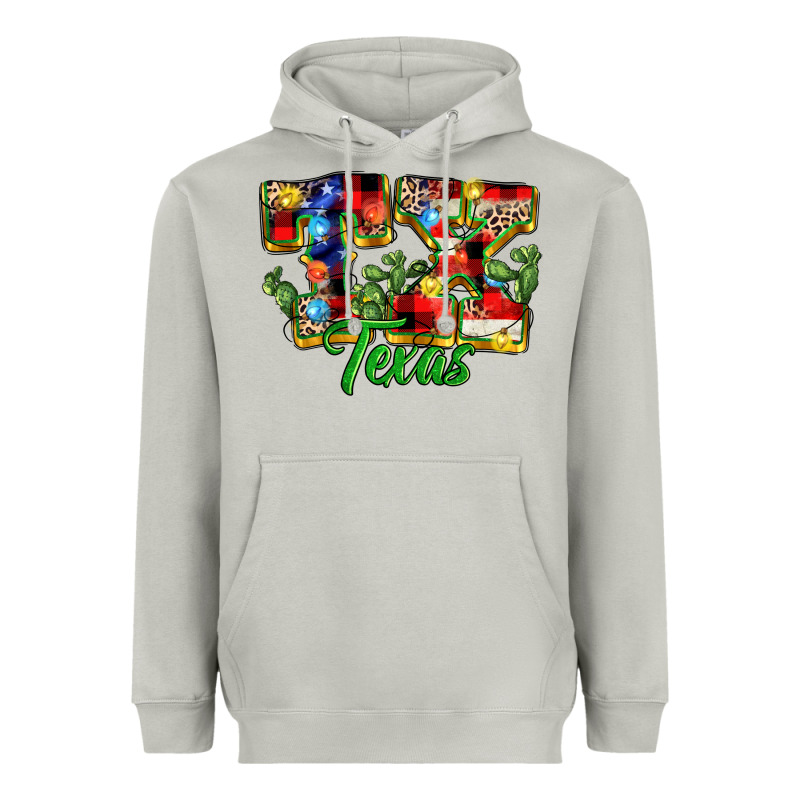 Christmas Texas Heavyweight Hoodie by MaliasSmallBusiness | Teevron