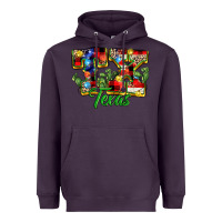 Plum Christmas Texas Heavyweight Hoodie - MaliasSmallBusiness
