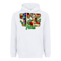 White Christmas Texas Heavyweight Hoodie - MaliasSmallBusiness