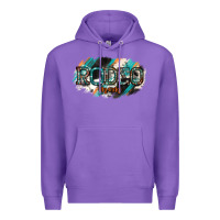 Purple Rodeo Mom Premium Hoodie - Bettercallsaul