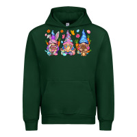 Forest Green Easter gnomies Easter Day Urban Hoodie - HowdyJamesFarm