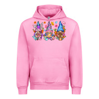 Fuchsia Pink Easter gnomies Easter Day Urban Hoodie - HowdyJamesFarm