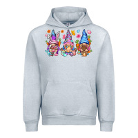 Heather Grey Easter gnomies Easter Day Urban Hoodie - HowdyJamesFarm
