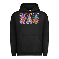 Pigment Black Easter gnomies Easter Day Urban Hoodie - HowdyJamesFarm