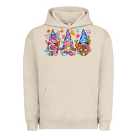 Pigment French Oak Easter gnomies Easter Day Urban Hoodie - HowdyJamesFarm