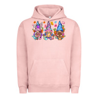 Pigment Salmon Easter gnomies Easter Day Urban Hoodie - HowdyJamesFarm