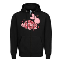 Black happy easter Zipper Hoodie - MaliasSmallBusiness