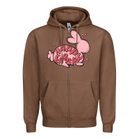 Chestnut happy easter Zipper Hoodie - MaliasSmallBusiness