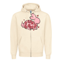 Sandshell happy easter Zipper Hoodie - MaliasSmallBusiness