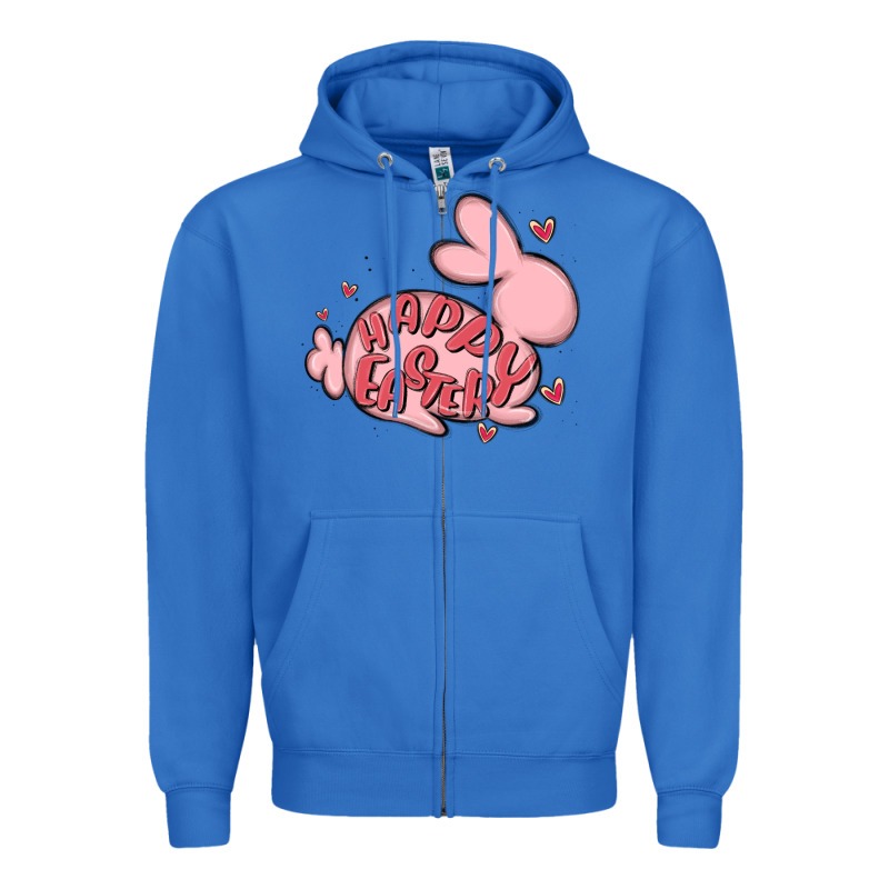 Happy Easter Zipper Hoodie by MaliasSmallBusiness | Teevron