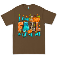 Cacao I love Fall most of all Premium Tee - RanaPortraitStore