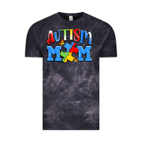 Cloud Black autism mom Vintage Tee - JahusDesignShop