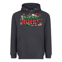 Smoke Registered Nurse Christmas Heavyweight Hoodie - MaliasSmallBusiness