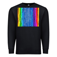 Black LGBTQ+ Pride American Flag Tumbler Premium Sweatshirt - BundleAndBundleShop