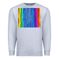 Heather Grey LGBTQ+ Pride American Flag Tumbler Premium Sweatshirt - BundleAndBundleShop