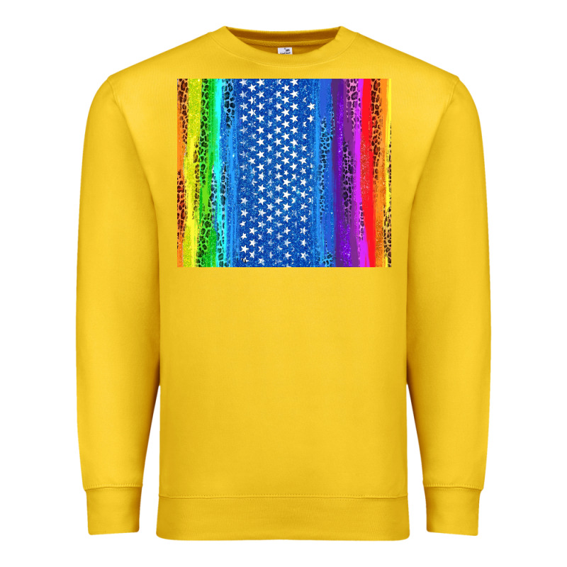 Lgbtq+ Pride American Flag Tumbler Premium Sweatshirt by BundleAndBundleShop | Teevron