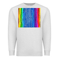 Oatmeal Heather LGBTQ+ Pride American Flag Tumbler Premium Sweatshirt - BundleAndBundleShop