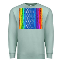 Seafoam LGBTQ+ Pride American Flag Tumbler Premium Sweatshirt - BundleAndBundleShop