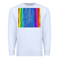 White LGBTQ+ Pride American Flag Tumbler Premium Sweatshirt - BundleAndBundleShop