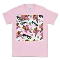 Bubblegum Pink teacher thunderbolt and glasses Classic Tee - BundleAndBundleShop