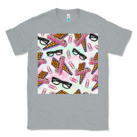 Heather Grey teacher thunderbolt and glasses Classic Tee - BundleAndBundleShop