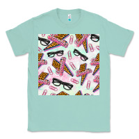Seafoam teacher thunderbolt and glasses Classic Tee - BundleAndBundleShop