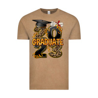 2023 Graduate Leopard Vintage Tee | Teevron