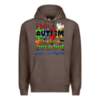 Coffee i have autism i can't say trick or treat Premium Hoodie - JahusDesignShop