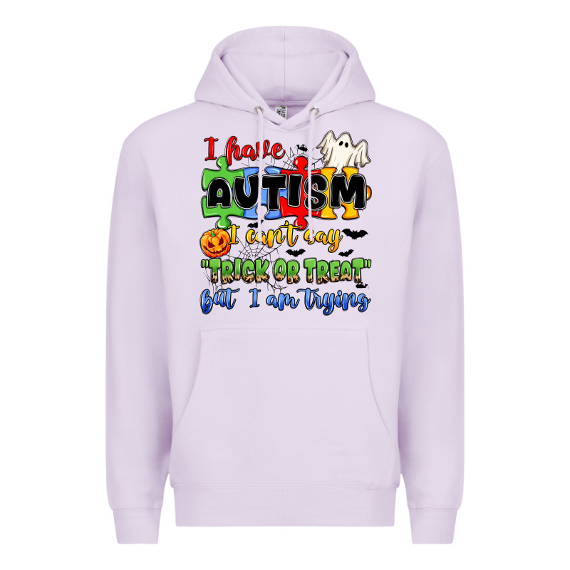 I Have Autism I Can't Say Trick Or Treat Premium Hoodie by JahusDesignShop | Teevron