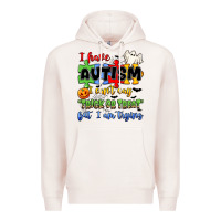 Pale Pink i have autism i can't say trick or treat Premium Hoodie - JahusDesignShop