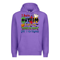 Purple i have autism i can't say trick or treat Premium Hoodie - JahusDesignShop