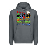 Rock i have autism i can't say trick or treat Premium Hoodie - JahusDesignShop