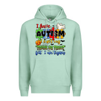 Seafoam i have autism i can't say trick or treat Premium Hoodie - JahusDesignShop