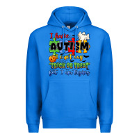 True Royal i have autism i can't say trick or treat Premium Hoodie - JahusDesignShop