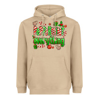 Mushroom Peppermint Everything Heavyweight Hoodie - MaliasSmallBusiness