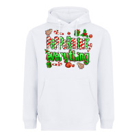 White Peppermint Everything Heavyweight Hoodie - MaliasSmallBusiness
