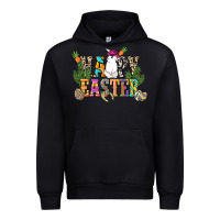 Foreset Green Happy Easter with cowboy Easter Day Urban Hoodie - HowdyJamesFarm