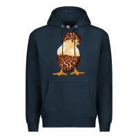 Navy Chick with Leopard Eggshell Premium Hoodie - Bettercallsaul