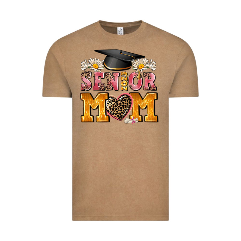 Senior Mom 2023 Vintage Tee by AdoDesignShop | Teevron