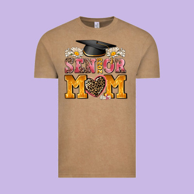 Senior Mom 2023 Vintage Tee Designed By Adodesignshop