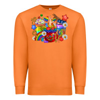 Carrot LGBTQ+ Pride Coffee Cups Premium Sweatshirt - BundleAndBundleShop