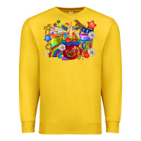 Lemon LGBTQ+ Pride Coffee Cups Premium Sweatshirt - BundleAndBundleShop