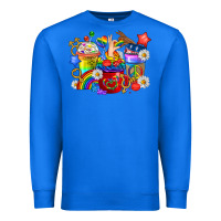 True Royal LGBTQ+ Pride Coffee Cups Premium Sweatshirt - BundleAndBundleShop