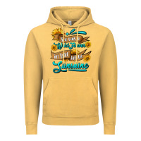 Vintage Mustard she was a wild flower in love with the sunshine Vintage Hoodie - HRA Design Shop