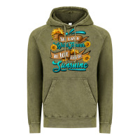 Vintage Olive she was a wild flower in love with the sunshine Vintage Hoodie - HRA Design Shop